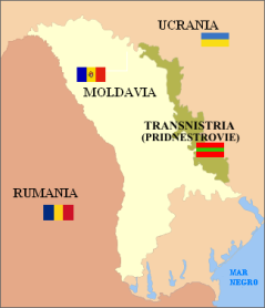 Mapa de Transnistria. Click para ampliar