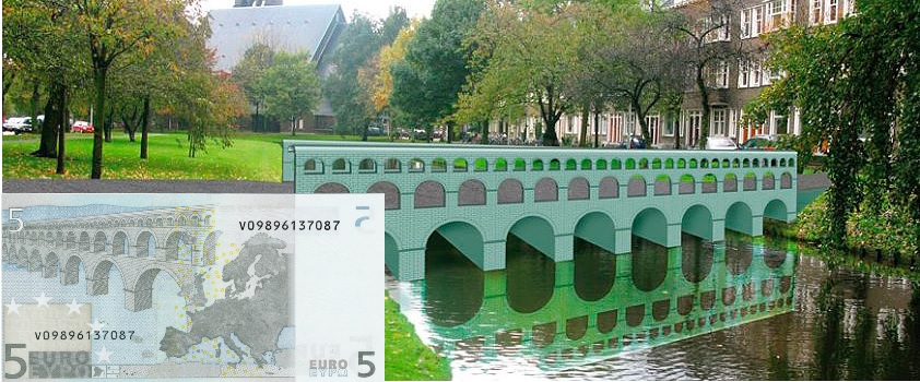 Cuando la ficción precede a la realidad: Los puentes de los billetes de Euro  – Fronteras
